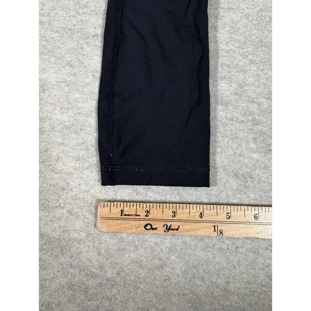 Lululemon Leggings‎ Womens 2 Black High Rise Cropped Yoga Athletic Gym Tight